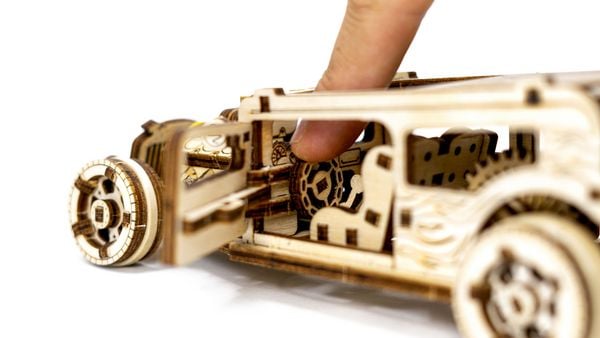 Produktbild: Revell Holz Tiny Adventures - Hot Rod Automodell Bausatz