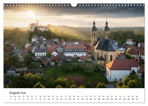 Produktbild: Fr&auml;nkische Schweiz &ndash; Zwischen Burgen, H&ouml;hlen und W&auml;ldern (Wandkalender 2026 DIN A3 quer), CALVENDO Monatskalender