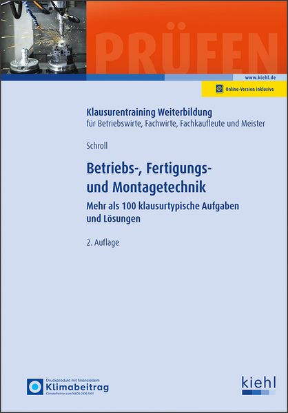 Produktbild: Betriebs-, Fertigungs- und Montagetechnik