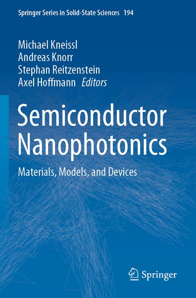 Produktbild: Semiconductor Nanophotonics