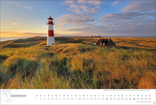 Produktbild: Nordsee Globetrotter Kalender 2027 - Von frischem Wind und weiten Str&auml;nden