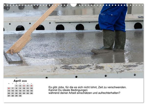Produktbild: Spiritualit&auml;t in der Bauindustrie (Wandkalender 2026 DIN A3 quer), CALVENDO Monatskalender