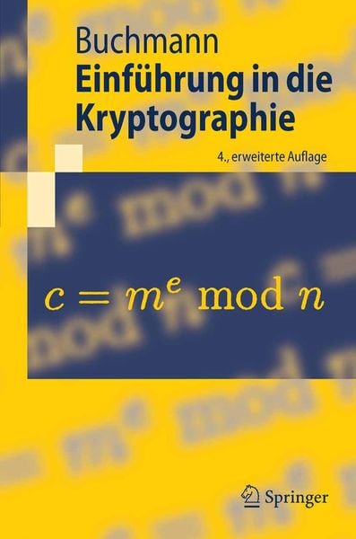 Produktbild: Einf&uuml;hrung in die Kryptographie