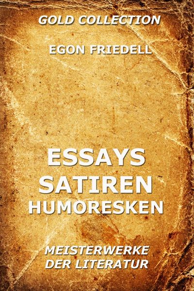 Produktbild: Essays, Satiren, Humoresken
