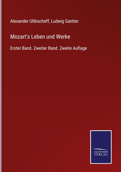 Produktbild: Mozart's Leben und Werke