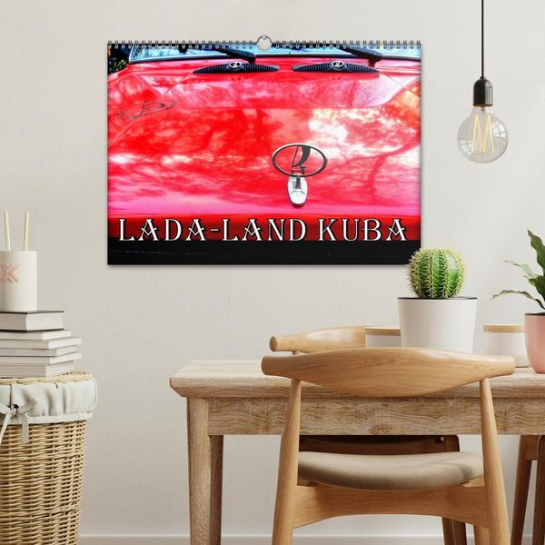 Produktbild: LADA-LAND KUBA (Wandkalender 2026 DIN A3 quer), CALVENDO Monatskalender