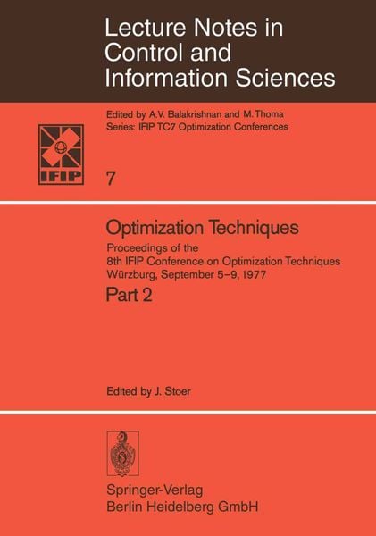 Produktbild: Optimization Techniques II