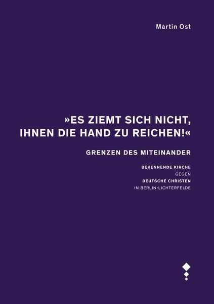Produktbild: &bdquo;Es ziemt sich nicht, Ihnen die Hand zu reichen!&ldquo;