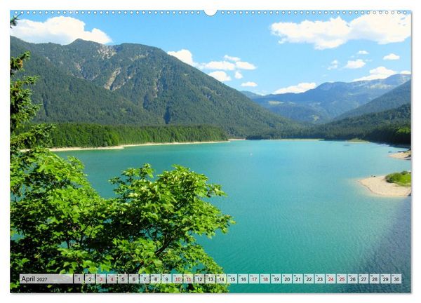 Produktbild: Erholung am See - Die sch&ouml;nsten Seen in Deutschland (hochwertiger Premium Wandkalender 2027 DIN A2 quer), Kunstdruck in Hochglanz