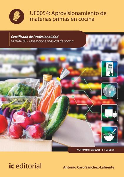 Produktbild: Aprovisionamiento de materias primas en cocina. HOTR0108