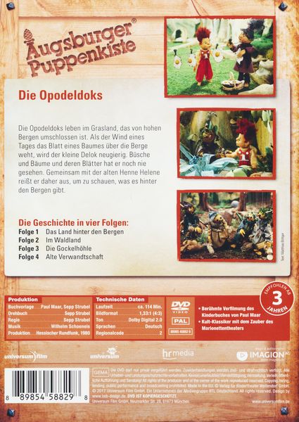 Produktbild: Die Opodeldoks - Augsburger Puppenkiste
