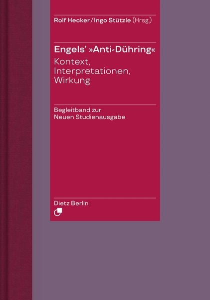 Produktbild: Herrn Eugen D&uuml;hring's Umw&auml;lzung der Wissenschaft / Engels' "Anti-D&uuml;hring".