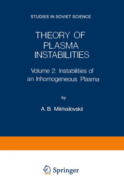 Produktbild: Theory of Plasma Instabilities