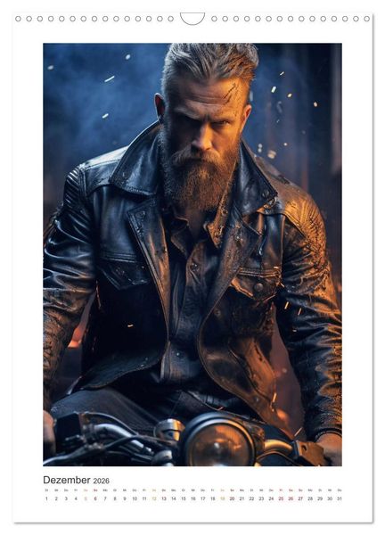 Produktbild: Coole Typen (Wandkalender 2026 DIN A3 hoch), CALVENDO Monatskalender