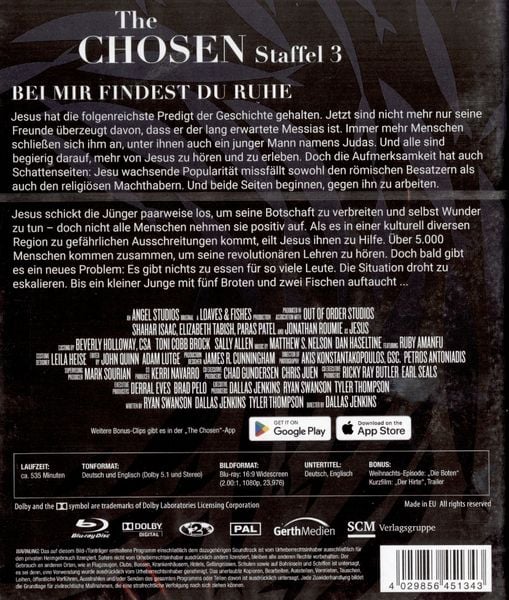 Produktbild: The Chosen - Staffel 3 [3 BRs]