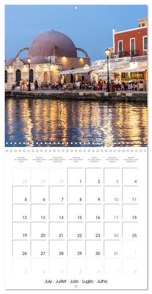 Produktbild: Europe - Greece (Wall Calendar 2027 12 &times; 12 Inch) CALVENDO 12 Month Wall Calendar
