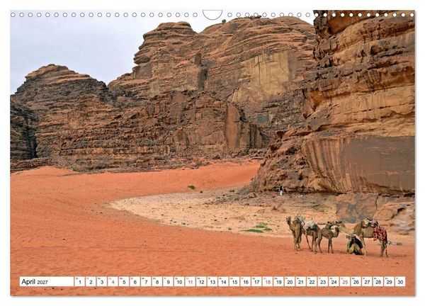 Produktbild: JORDANIEN, Faszination Nahost (Wandkalender 2027 DIN A3 quer), CALVENDO Monatskalender