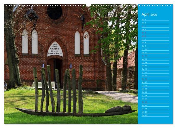 Produktbild: Boltenhagen 2026 (Wandkalender 2026 DIN A2 quer), CALVENDO Monatskalender