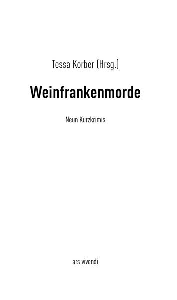 Produktbild: Weinfrankenmorde
