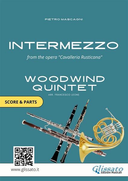 Produktbild: Woodwind Quintet sheet music: Intermezzo (score & parts)