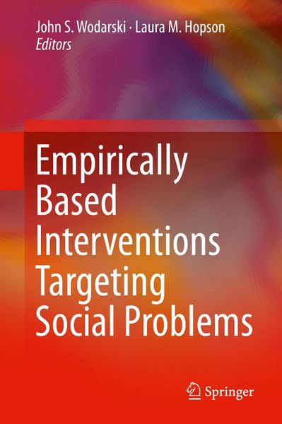 Produktbild: Empirically Based Interventions Targeting Social Problems
