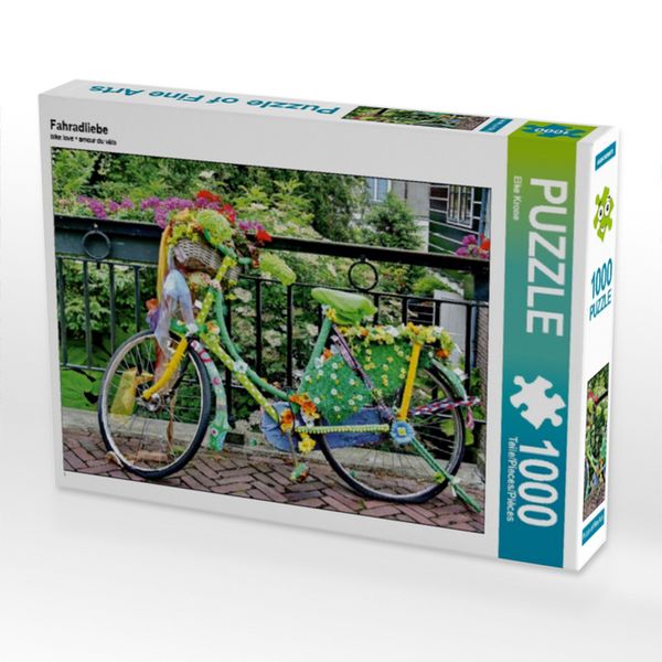 Produktbild: CALVENDO Puzzle Fahradliebe | 1000 Teile Lege-Gr&ouml;&szlig;e 64x48cm Foto-Puzzle f&uuml;r gl&uuml;ckliche Stunden