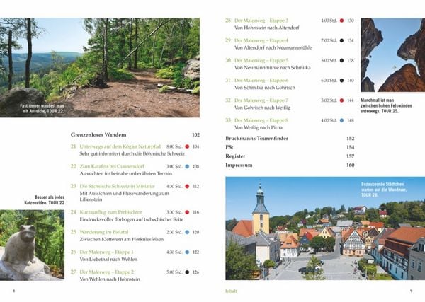 Produktbild: Panoramawege Elbsandsteingebirge
