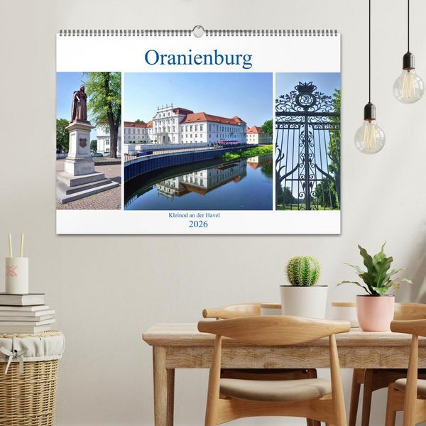 Produktbild: Oranienburg - Kleinod an der Havel (Wandkalender 2026 DIN A2 quer), CALVENDO Monatskalender