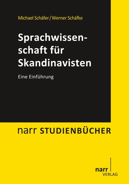 Produktbild: Sprachwissenschaft f&uuml;r Skandinavisten