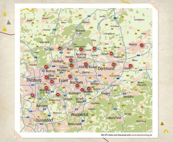 Produktbild: Ruhrgebiet. Wanderungen f&uuml;r die Seele