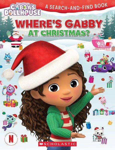 Produktbild: Gabby's Dollhouse: Where's Gabby at Christmas? (a Search-And-Find Book)