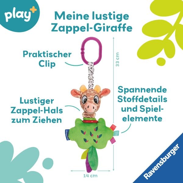 Produktbild: Play+ Zappel-Giraffe - ab 0 Monate