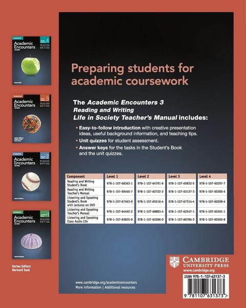 Produktbild: Academic Encounters Level 3