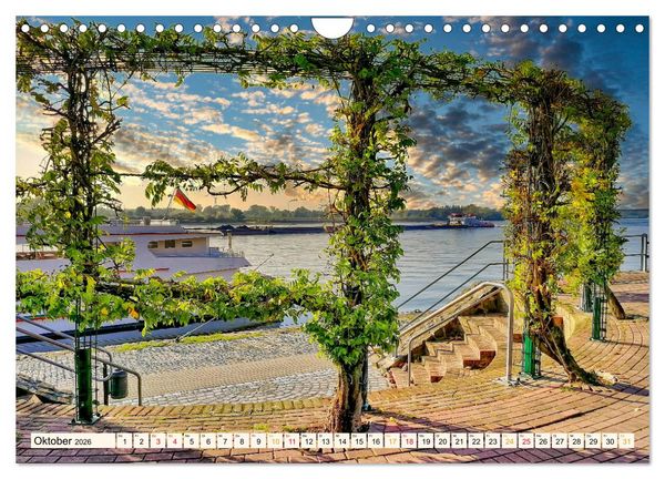 Produktbild: Reise durch Deutschland - Rees am Niederrhein (Wandkalender 2026 DIN A4 quer), CALVENDO Monatskalender