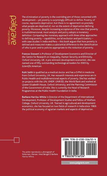 Produktbild: Defining Poverty in the Developing World