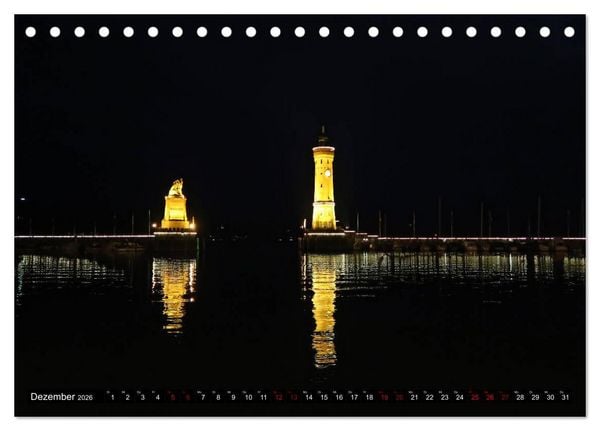 Produktbild: Sehenswerter Bodensee (Tischkalender 2026 DIN A5 quer), CALVENDO Monatskalender