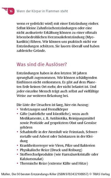 Produktbild: Die 50 besten Entz&uuml;ndungs-Killer