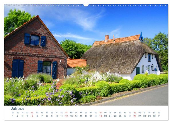 Produktbild: Nordenham und umzu 2026. Impressionen zwischen Weser und Wiesen (Wandkalender 2026 DIN A2 quer), CALVENDO Monatskalender