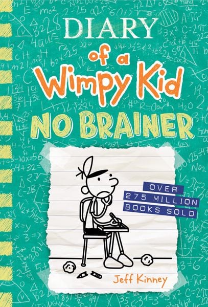 Diary of a Wimpy Kid 18: No Brainer, Taschenbuch von Jeff Kinney, Hachette Book Group USA, 978-1-4197-7722-6
