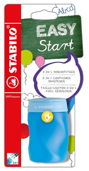 Produktbild: STABILO Spitzdose EASYsharpener 3in1 LH blau Blister