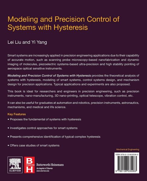 Produktbild: Modeling and Precision Control of Systems with Hysteresis