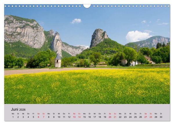 Produktbild: Wundervolles Frankreich (Wandkalender 2026 DIN A3 quer), CALVENDO Monatskalender