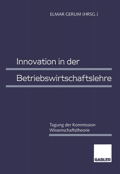 Produktbild: Innovation in der Betriebswirtschaftslehre
