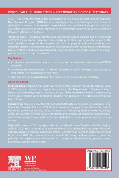 Produktbild: Advanced PEDOT Thermoelectric Materials