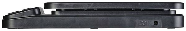 Produktbild: VOLTCRAFT DS-50S Tischwaage W&auml;gebereich (max.) 50 kg Ablesbarkeit 1 g batteriebetrieben, &uuml;ber Steckernetzteil (Optional) Silber