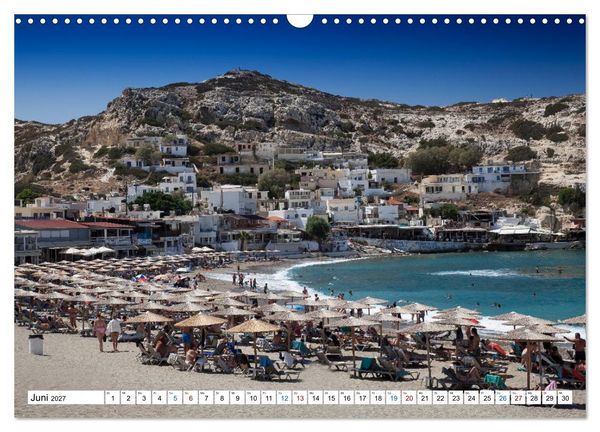 Produktbild: Kreta &ndash; Zwischen Bergen, Buchten und Geschichte (Wandkalender 2027 DIN A3 quer), CALVENDO Monatskalender