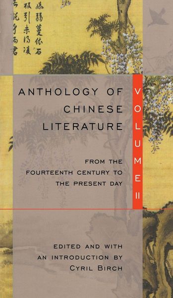 Produktbild: Anthology of Chinese Literature