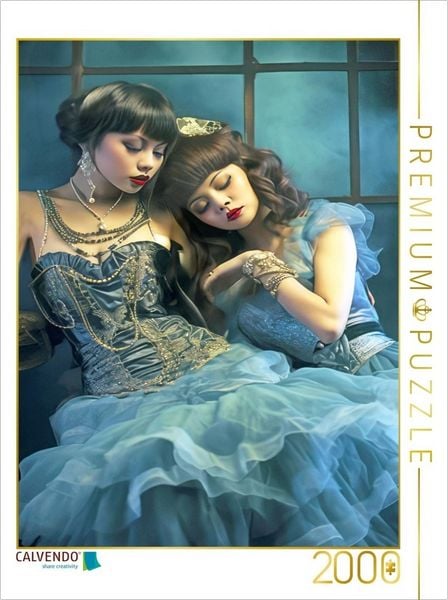 Produktbild: CALVENDO Puzzle Burlesque-T&auml;nzerin | 2000 Teile Lege-Gr&ouml;&szlig;e 90x67cm Foto-Puzzle f&uuml;r gl&uuml;ckliche Stunden