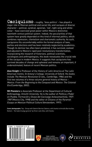 Produktbild: Caciquismo in Twentieth-Century Mexico