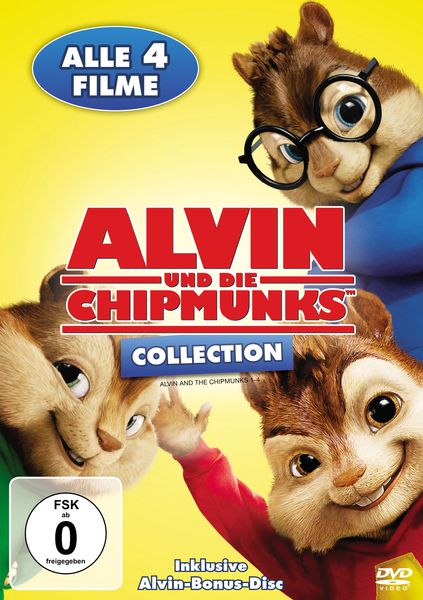 Alvin und die Chipmunks Collection - Teil 1-4 [5 DVDs]